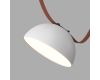 Трековый однофазный светильник Denkirs Belty flow DK5660-WH+BK