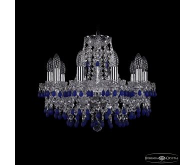 Подвесная люстра Bohemia Ivele Crystal 1410/10/160 Ni V3001