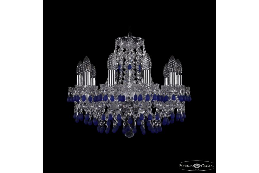 Подвесная люстра Bohemia Ivele Crystal 1410/10/160 Ni V3001
