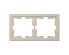 Рамка 2-постовая Schneider Electric Merten D-Life MTN4020-6533