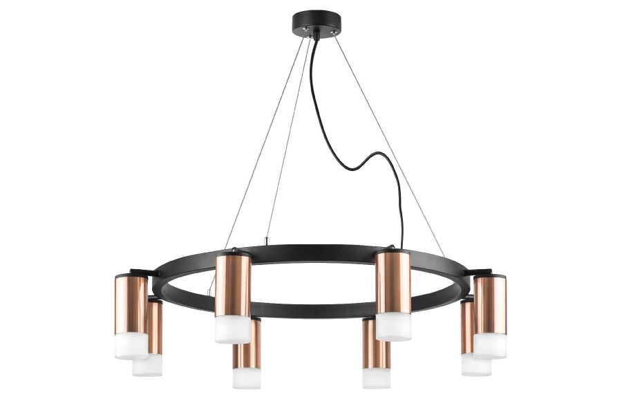 Подвесная люстра Lightstar Rullo (571018+214430-8+202431-8) LR0183081