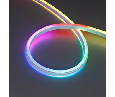 Светодиодная лента герметичная Arlight SPI WAVE-SIDE-DOUBLE-BM168-16x15mm 24V RGBW-Day (15 W/m, IP67, 5m, wire x1) (Вывод боковой) 059738