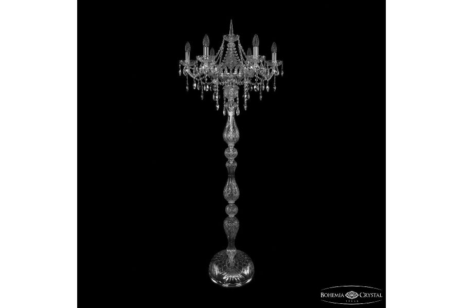 Торшер Bohemia Ivele Crystal 1415T1/6/200-160 Ni