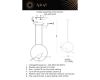 Подвесной светильник Aployt Astor APL.822.16.10