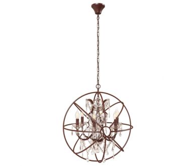 Купить Подвесная люстра LOFT IT Foucaults orb crystal Loft1897/6 Подвесная люстра LOFT IT Foucaults orb crystal Loft1897/6