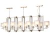 Подвесная люстра Crystal Lux NICOLAS SP12 L1600 GOLD/WHITE