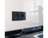 Розетка Werkel двойная с заземлением черный матовый W1172008 4690389156922