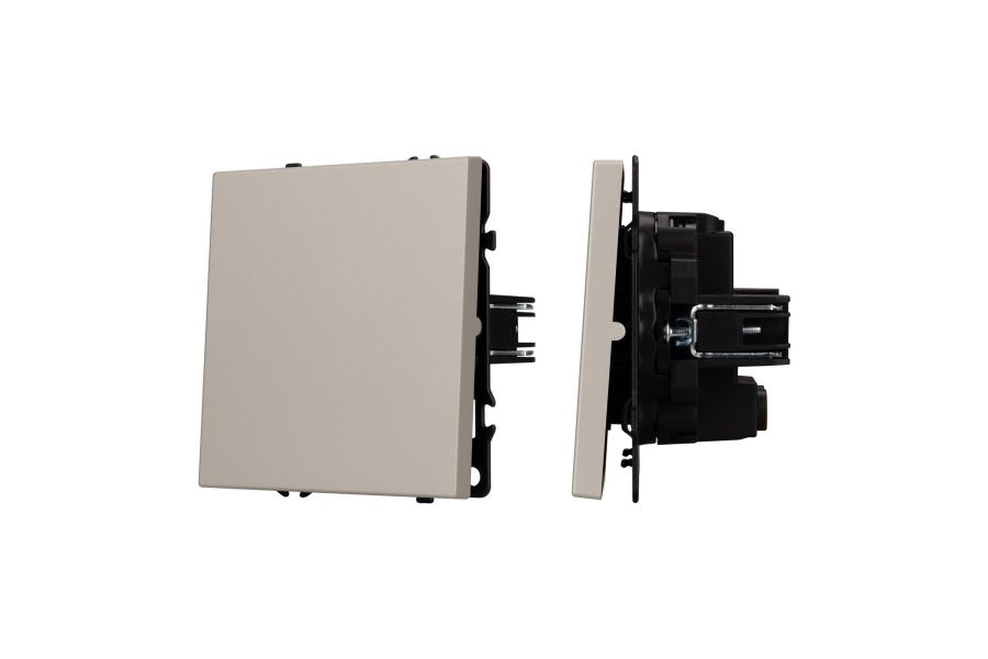 Механизм выключателя одноклавишный перекрёстный Arlight SWT-NOBE-MKX1-SFPL-CA (230V, 10A) 059428