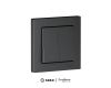 Выключатель 2-кл с подсв., Zigbee, сх.5, L+N, 10А SBER Systeme Electric AtlasDesign Smart Карбон ATN001053Z