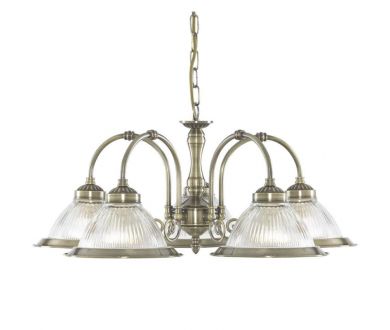 Подвесная люстра Arte Lamp American Diner A9366LM-5AB
