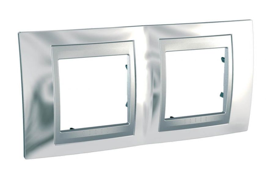 Рамка 2-постовая Schneider Electric Unica Top MGU66.004.010