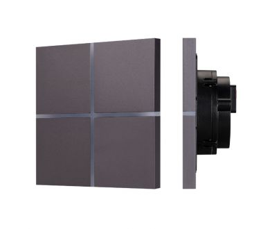 Сенсорная панель Arlight KNX-304-13-IN Grey BUS, Frameless 038309