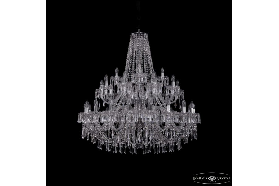 Подвесная люстра Bohemia Ivele Crystal 1403/20+10+5/400/2d Ni