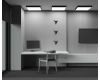 Потолочный светильник Maytoni Zon C032CL-90W3K-SQ-B