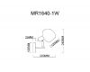 Спот MyFar Diana MR1640-1W