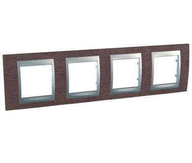 Рамка 4-постовая Schneider Electric Unica Top MGU66.008.0M4