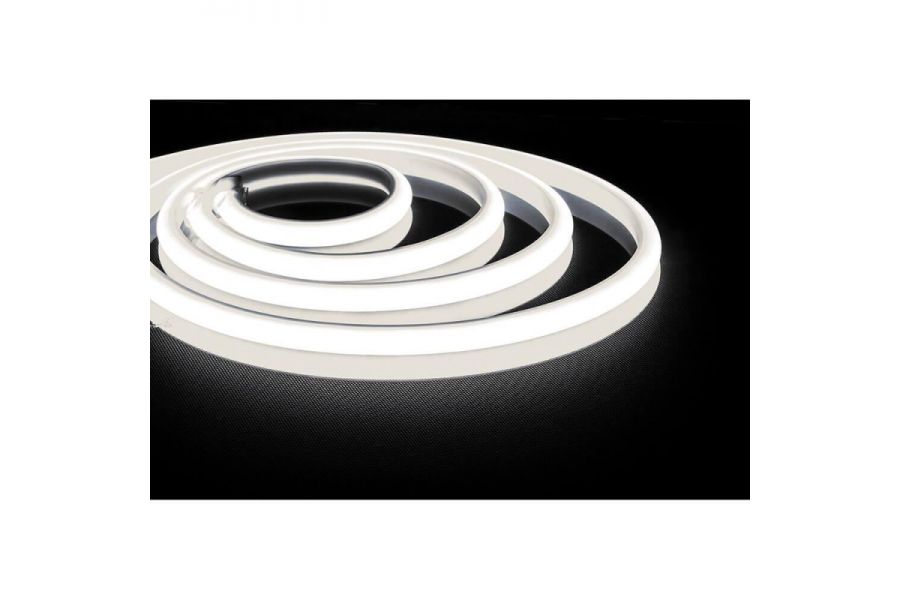 Светодиодная неоновая влагозащищенная лента Feron 14,4W/m 180LED/m 2835SMD белый 5M LS651 32187