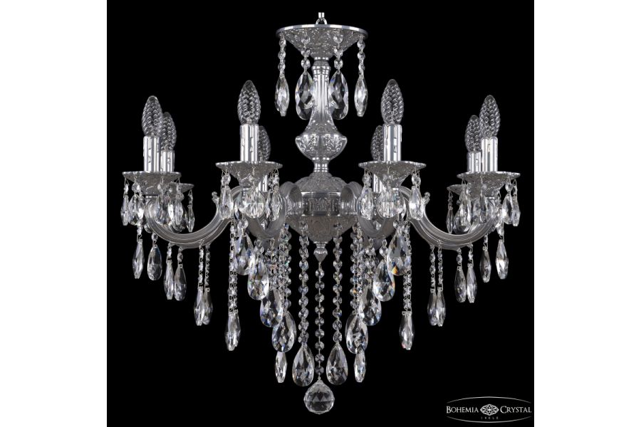 Подвесная люстра Bohemia Ivele Crystal AL78101/8/210 B CG