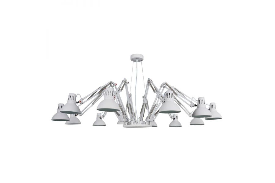 Подвесная люстра Arte Lamp Ragno A2043SP-12WH