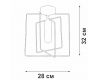 Потолочный светильник Vitaluce V3793-0/1PL