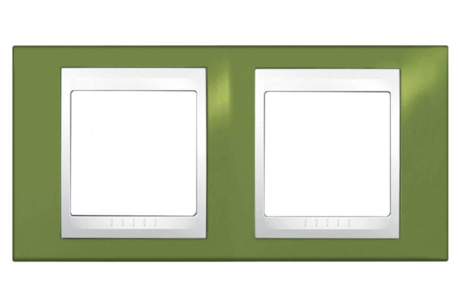 Рамка 2-постовая Schneider Electric Unica Хамелеон MGU6.004.866
