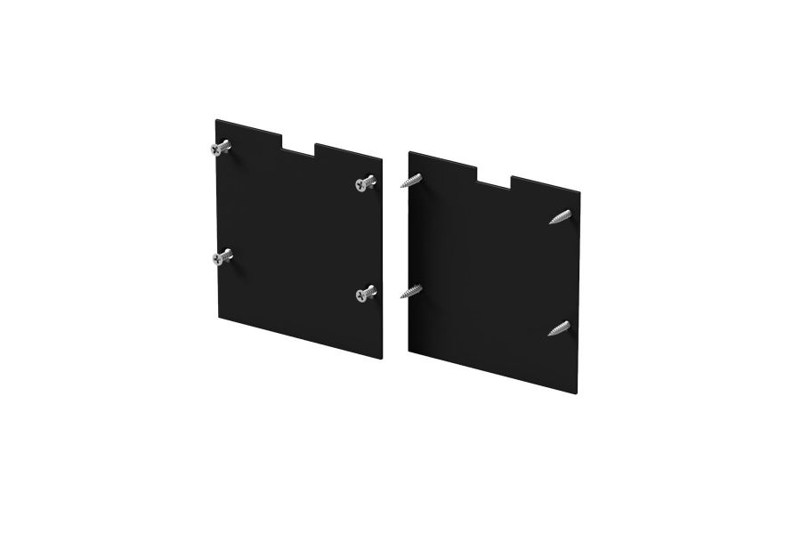 Комплект заглушек для профиля 50×50 2шт Maytoni Led Strip ALM-5050T-B-EC 642047