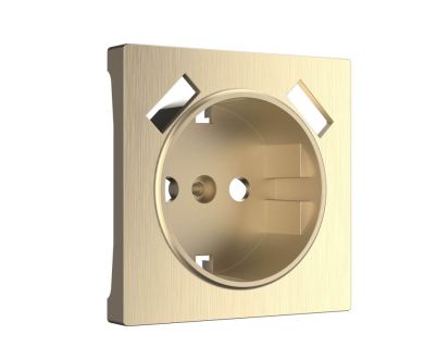 Накладка для розетки USB Werkel шампань рифленый W1179510 4690389160592