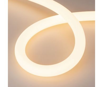 Светодиодная герметичная лента Arlight MOONLIGHT-SIDE-A336-D40mm 24V Warm2400 360deg (15 W/m, IP65, 2835, 5m, wire x1) 039321