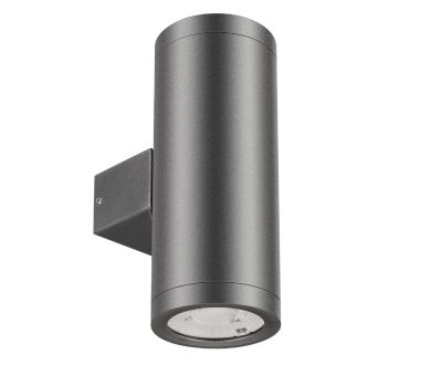 Уличный настенный светильник Arlight LGD-RAY-WALL-TWIN-R65-2x9W Day4000 (GR, 23 deg, 230V) 044850
