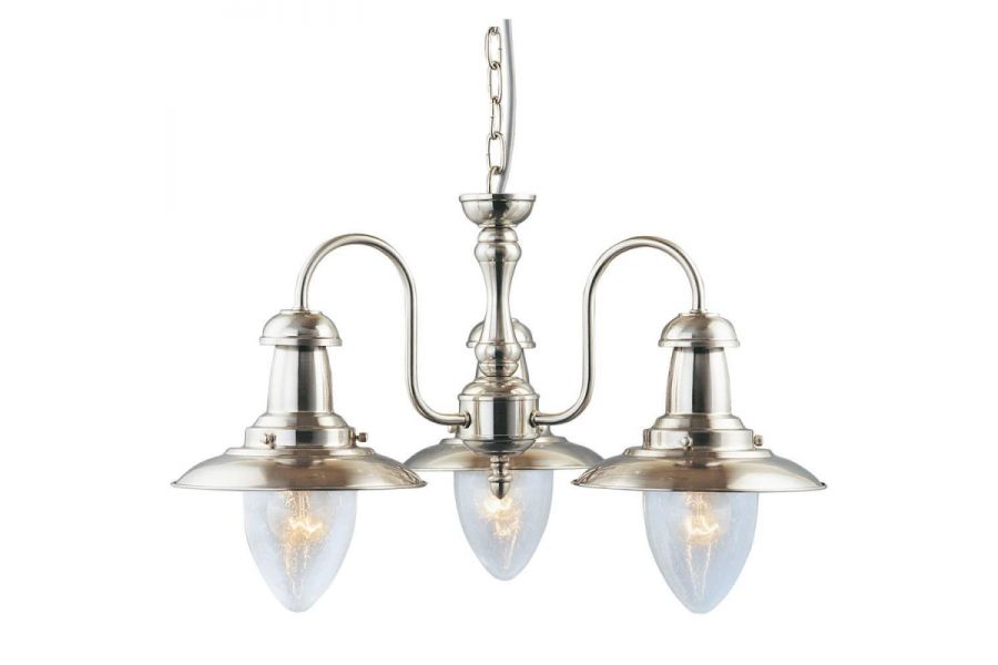 Подвесная люстра Arte Lamp Fisherman A5518LM-3SS