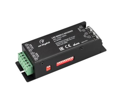 Декодер Arlight ARL-7022-DMX (12-24V, 1x25A, DMX512) 027152