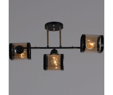Потолочная люстра Reluce 09063-3.3-03 BK+FG
