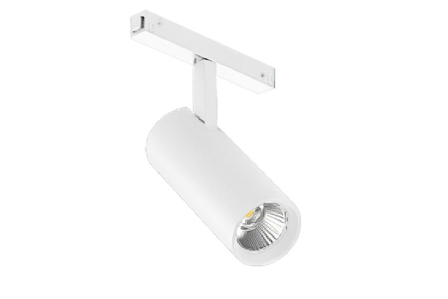 Трековый магнитный светильник Arlight MAG-VIBE-SPOT-R55-18W Day4000-MIX (WH, 24 deg, 48V, DALI) 045006