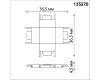 X-соединитель с токопроводом Novotech Shino Easy 135270