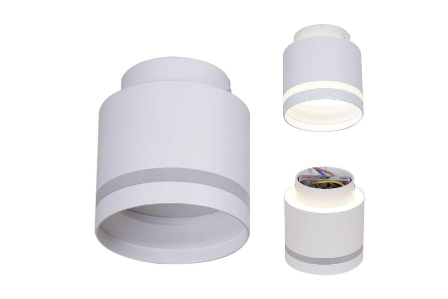 Накладной светильник Reluce 53001-9.5-001IL GX53+LED3W WT