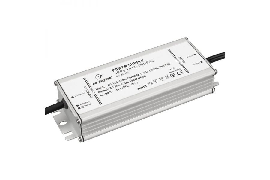Блок питания Arlight ARPV-UH24150-PFC (24V, 6.3A, 150W) 024270