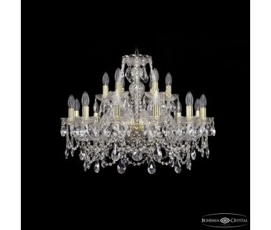 Подвесная люстра Bohemia Ivele Crystal 1411/12+6/240 G