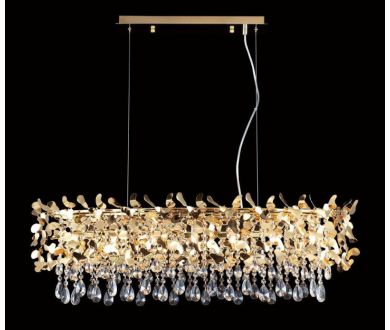 Подвесная люстра Crystal Lux Romeo SP8 Gold L1000