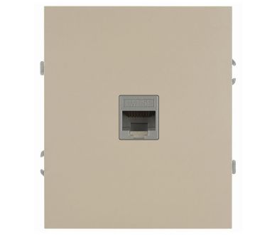 Розетка Эра Arktik 16-3107-04 информационная RJ45 шампань Б0070477
