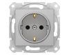 Розетка Schneider Electric Sedna с з/к со шторками 16A 250V SDN3001760