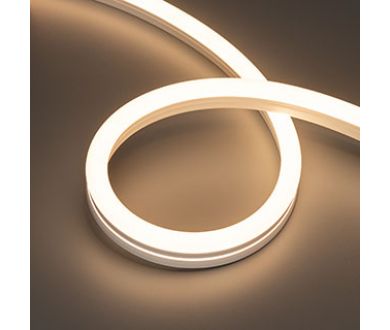 Светодиодная лента герметичная Arlight MOONLIGHT-PRO-SIDE-X320-12x24mm 48V Warm3000 (10 W/m, IP67, 30m, wire x2) (Вывод боковой) 061059