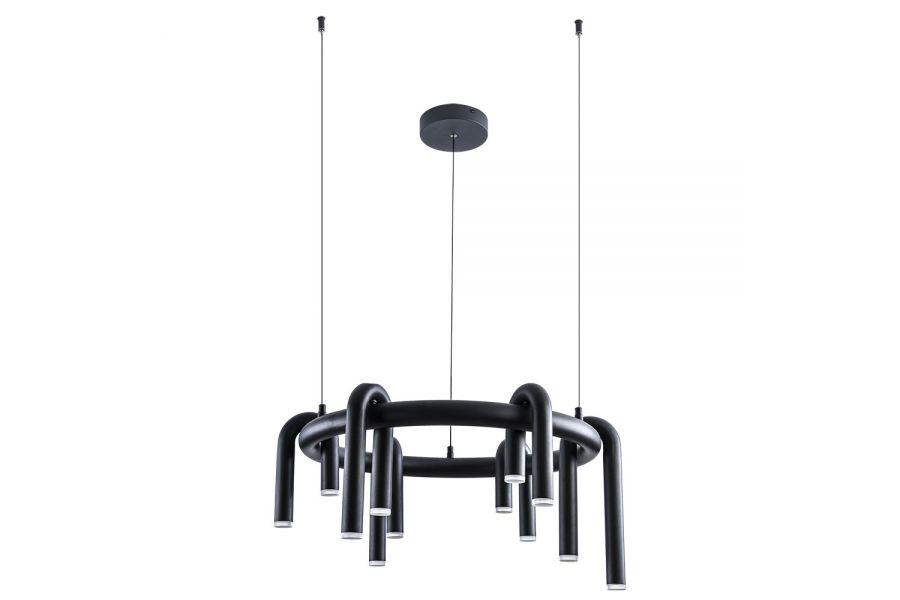 Подвесная люстра Arte Lamp Warhol A3258LM-30BK