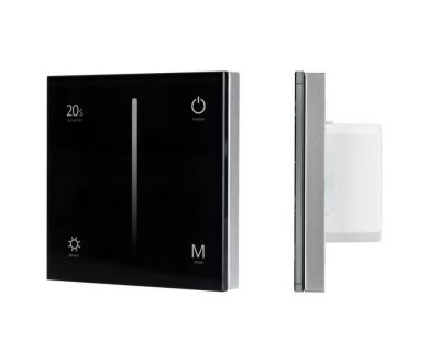 Панель Arlight Smart-P36-Dim-IN Black (230V, 1.2A, Triac, Sens, 2.4G) 028110