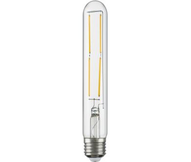 Лампа светодиодная филаментная Lightstar LED Filament E27 6W 3000K трубчатая прозрачная 933902