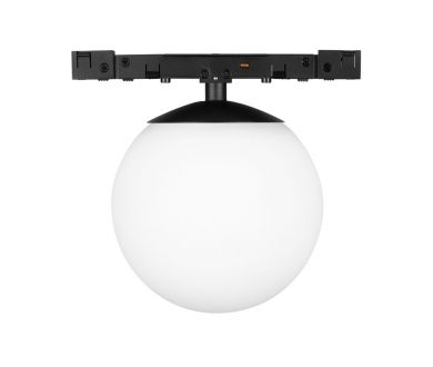 Трековый магнитный светильник Arlight MAG-MICROCOSM-SFERO-R80-7W Warm3000 (BK, 230 deg, 24V) (IP20 Металл) 051784
