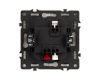 Выключатель проходной 1 кл подсветка софт-тач белый кварц Arlight SWT-MKP1-SFPL-L-WH (250V, 10A) 054236(1)