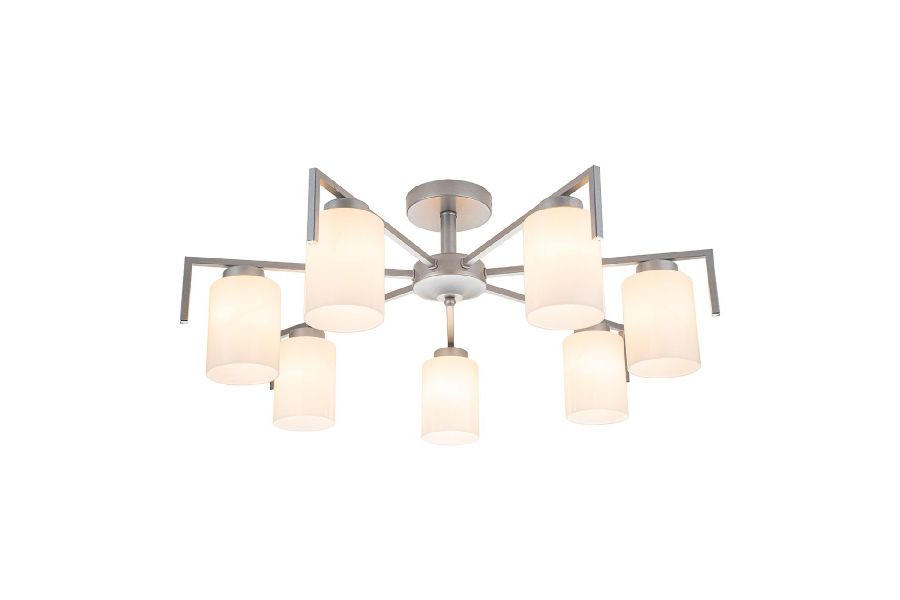 Люстра на штанге Escada Style 1142/7P Silver
