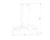 Подвесной светильник TK Lighting 11111 Lava Sabia a071862