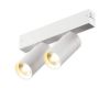 Трековый однофазный светильник AM Group Plain Opal AM590 2X10W 4000K WH
