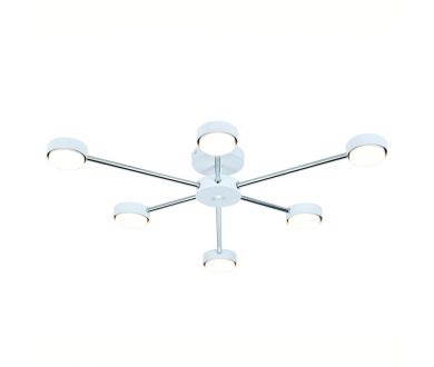 Потолочный светильник Escada Luminix 120008/6R White/Chrome ES0000095